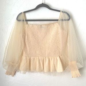 Pretty Little Thing Peplum Top